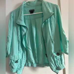 Teal color Wet Seal jacket size large